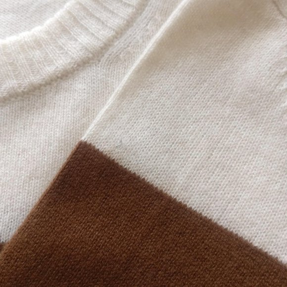 Reformation Crew Stripe Cashmere Sweater - Picture 8 of 8